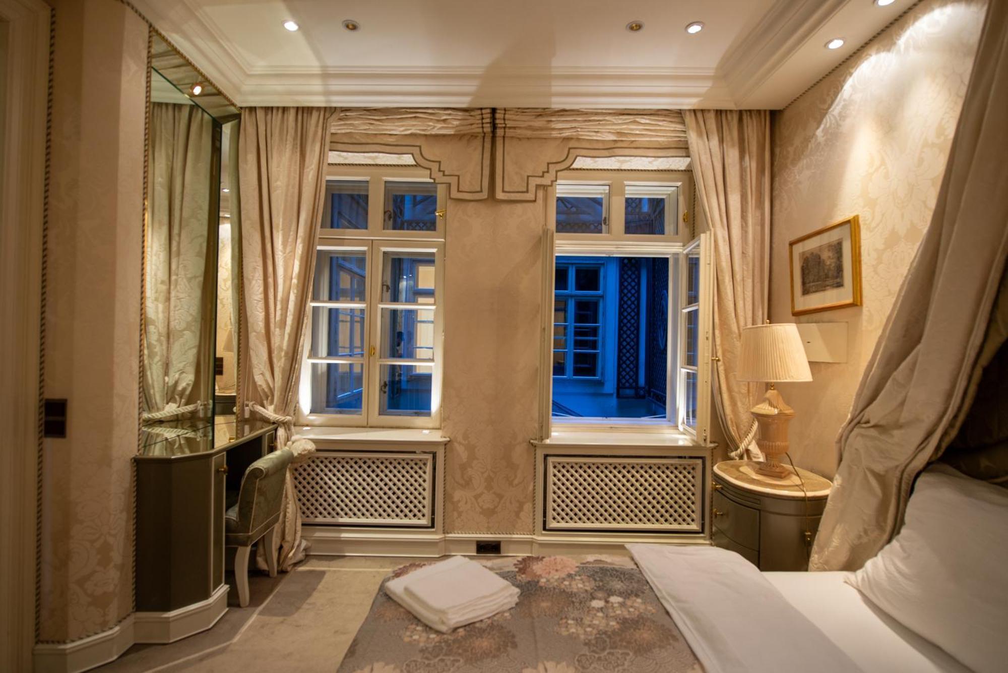 Zum Blauen Karpfen Apartment เวียนนา ภายนอก รูปภาพ
